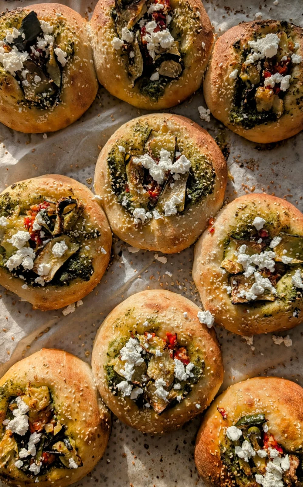 Sesame buns